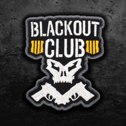 Call of Duty Blackout Club 3 toppa ricamata termoadesiva/velcro
